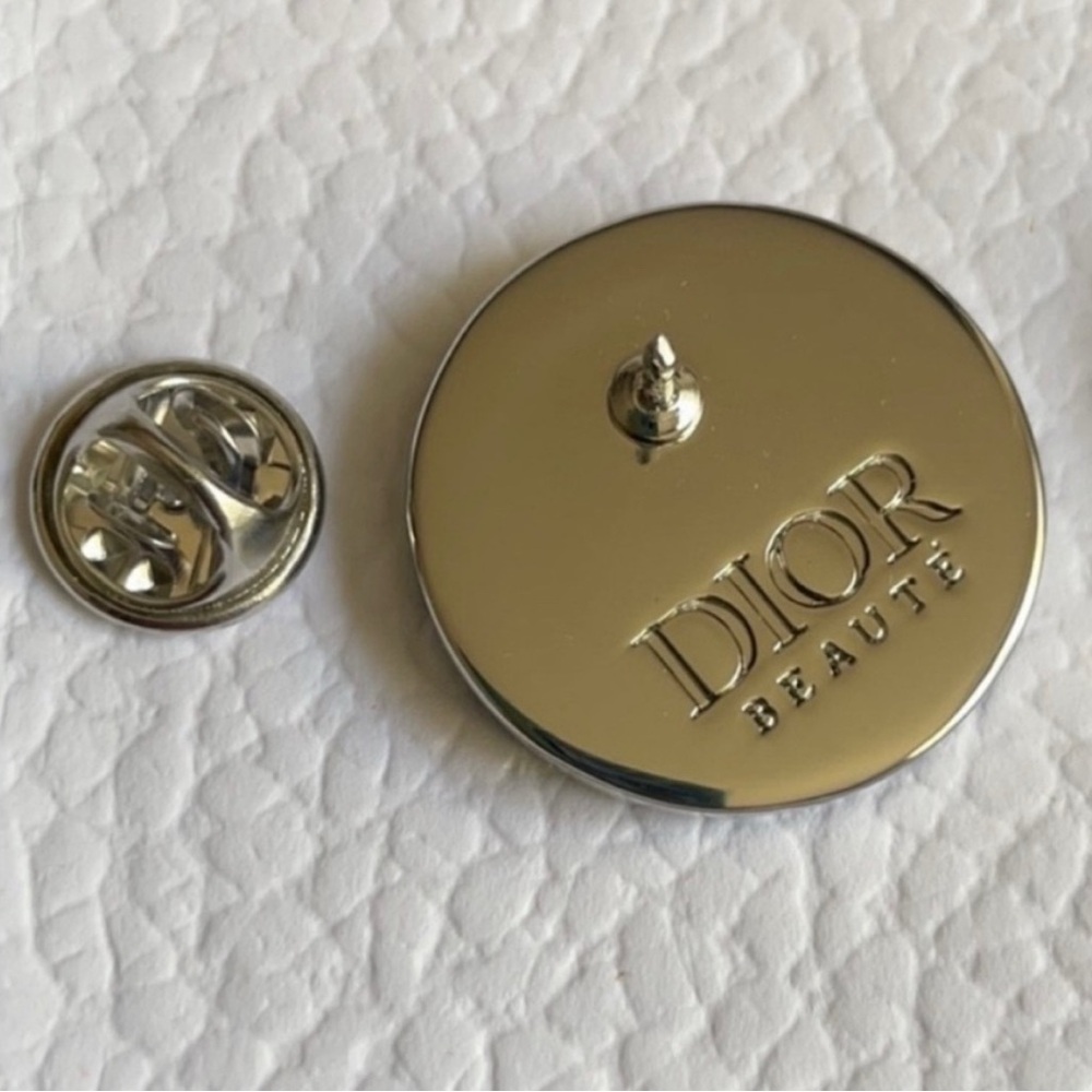 Dior Pins Set of 4 Metal Pins. NEW - Picture 4 of 9